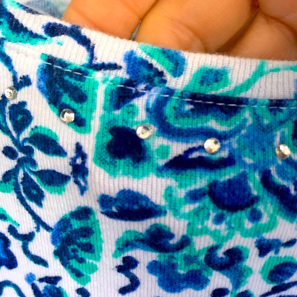 Floral Print Top by Emily Daniels Size L. *NEW* - Picture 10 of 11